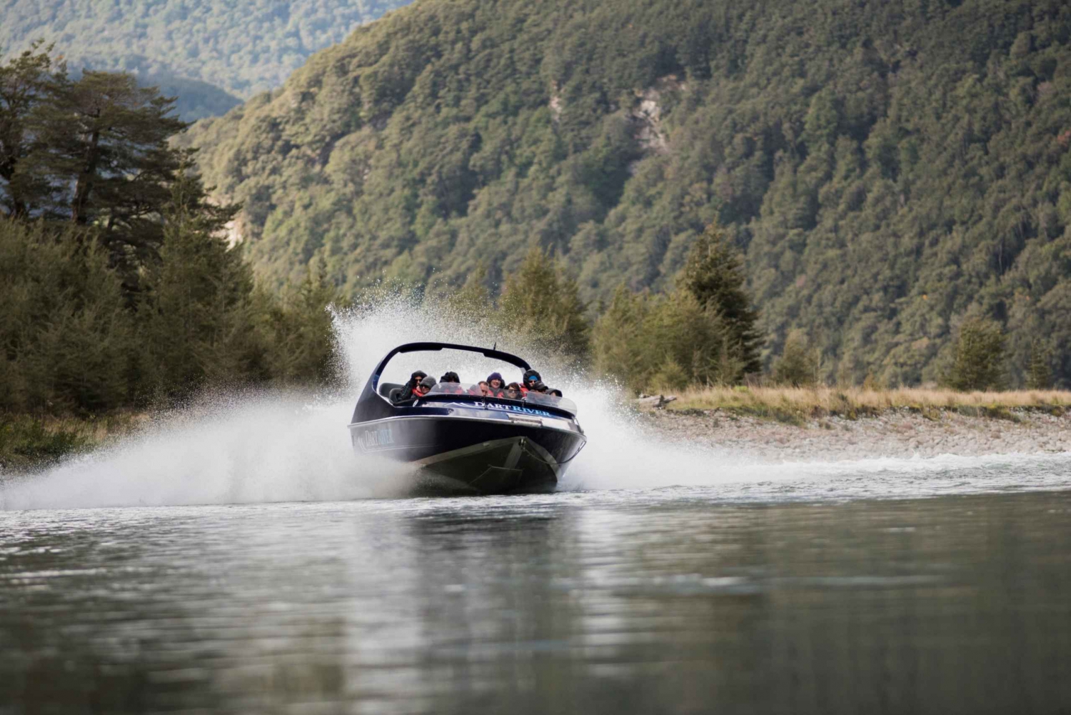 Queenstown: Dart River Canoe and Jet Boat Paradise Day Trip
