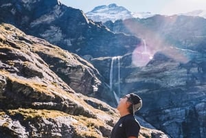 Queenstown helikoptertur | 1 time Earnslaw Burn og fosser