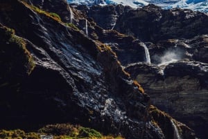 Queenstown helikoptertur | 1 time Earnslaw Burn og fosser