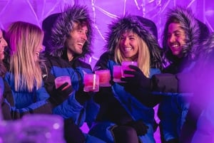 Queenstown: Ice Bar Entry with Warm Winter Gear and Drink