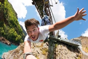 Queenstown: Kawarau Bridge Bungy - 's Werelds eerste bungee!