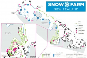 Circuit de ski 5 pistes dans les Alpes du Sud à Queenstown, 5 jours