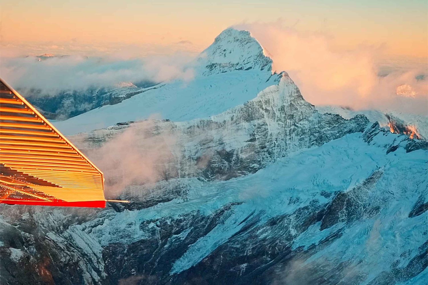 Queenstown: volo panoramico all'alba sul ghiacciaio