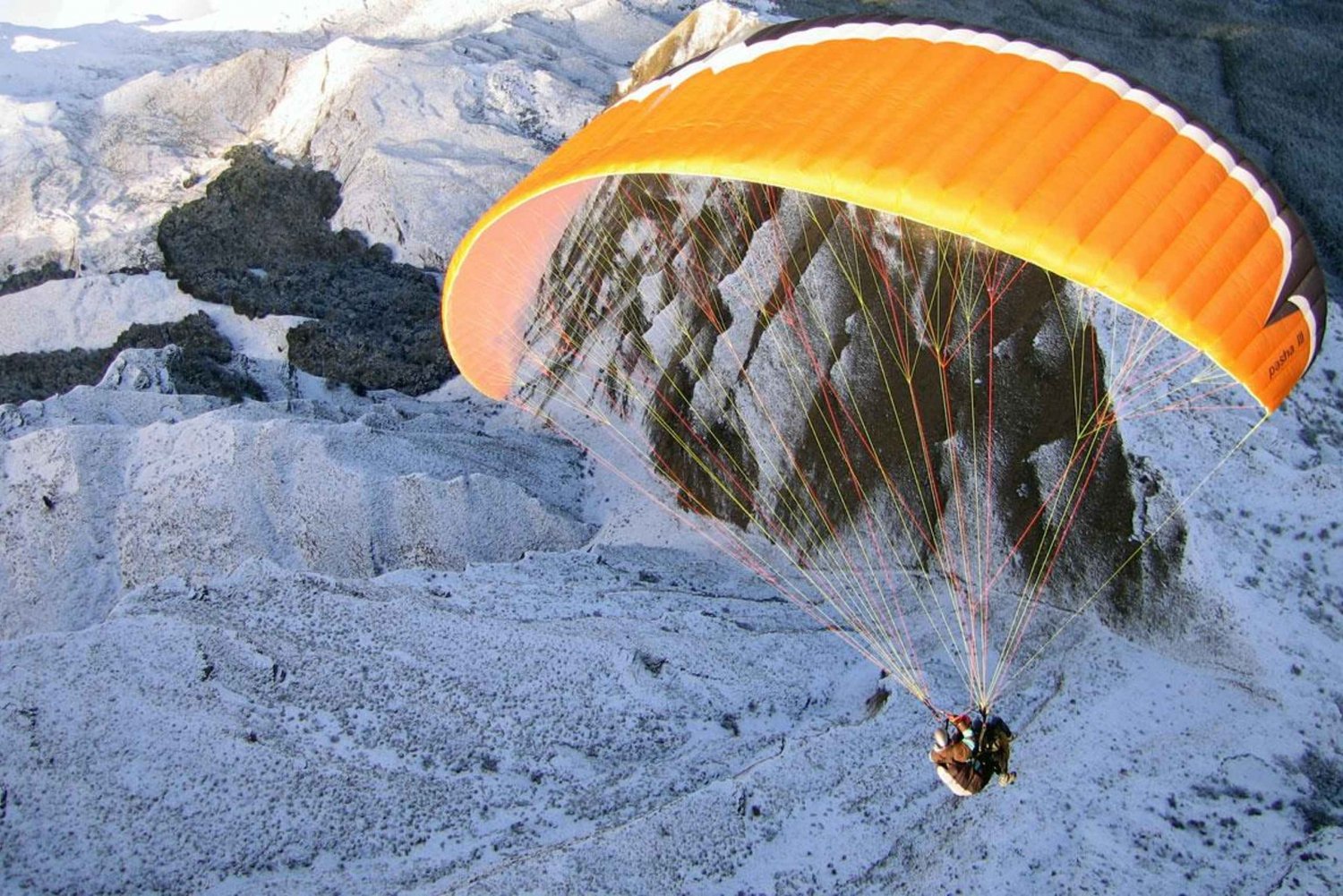 Queenstown: Tandem Paraglide - Winter - Coronet Peak 5400ft