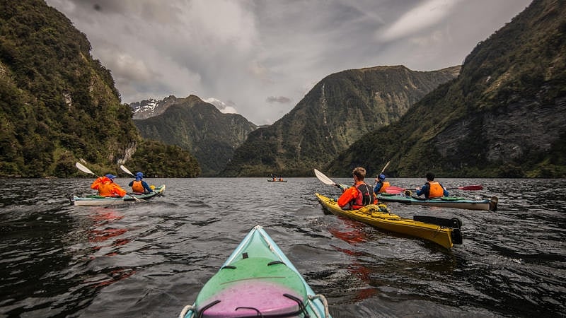 Real NZ Kayak Doubtful Sound
