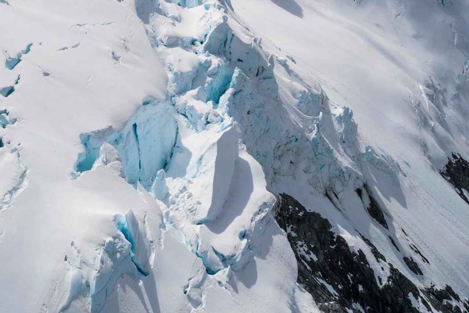 Scenic Blue Ice Glacier Flight from Glenorchy | 40 min