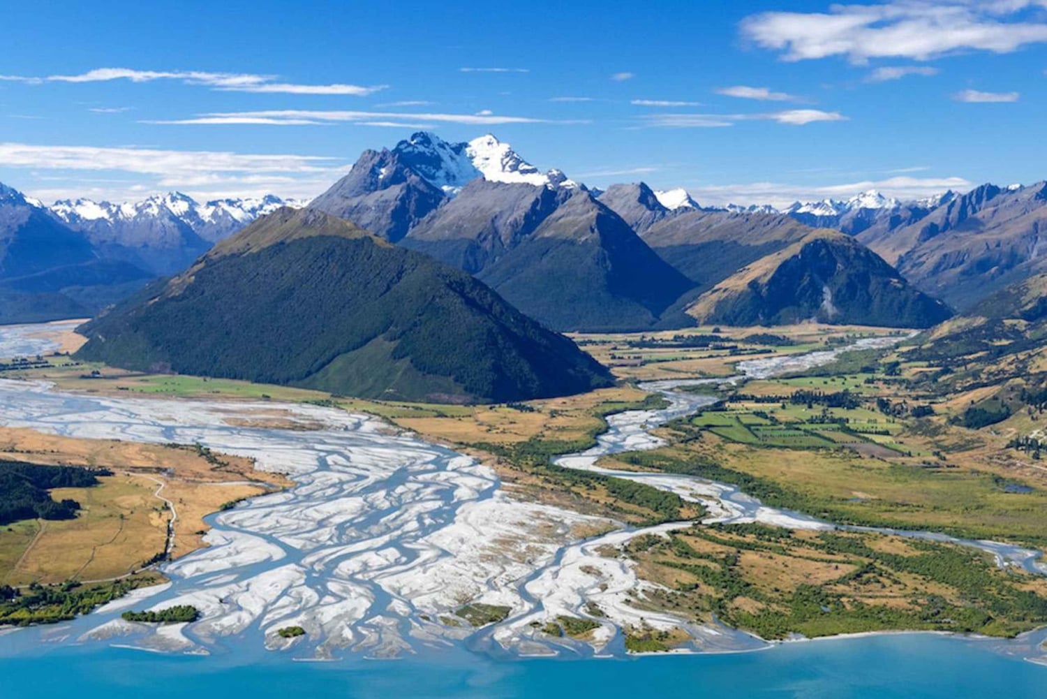 Scenic Blue Ice Glacier Flight from Glenorchy | 40 min