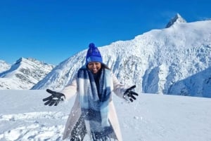 Scenic Blue Ice Glacier Flight from Glenorchy | 40 min