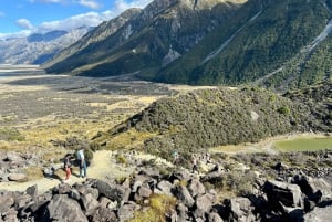 Tekapo til Queenstown via Mt Cook tur i lille gruppe (én vej)