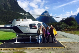 Wanaka: Helikoptertur i Milford Sound