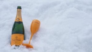 Clicquot in the Snow
