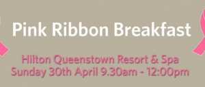 Pink Ribbon Breakfast Hilton Queenstown