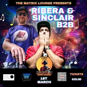 The Matrix Lounge Summer Sessions presents: DJ RIBERA & SINCLAIR B2B