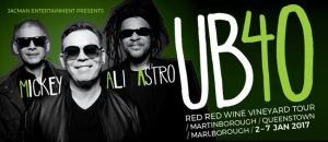 UB40 Red Red Wine Vineyard Tour Queenstown