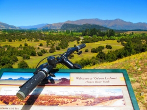 Oxbow Lookout, Hawea River Track 