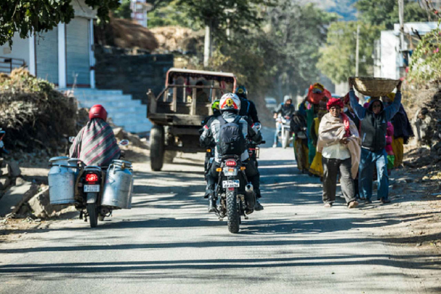 9 Golden Triangle Tour with Jodhpur and Pushkar on Motorbike
