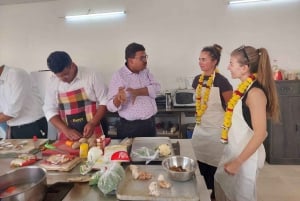 Tour de clases de cocina en Agra (recogida y traslado disponibles)