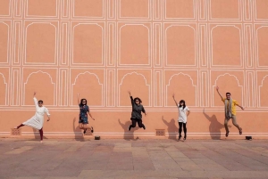 Agra: Dagstur til Jaipur med besøg på Amber Fort og Stepwell