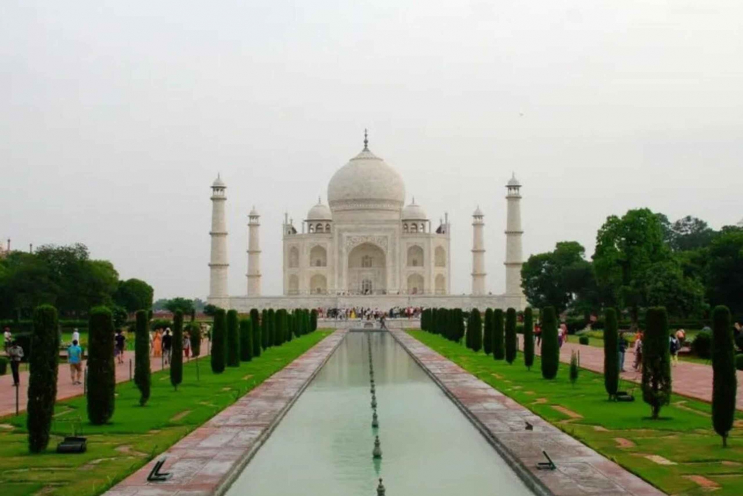 Guidet tur i soloppgangen ved Taj Mahal - hopp over køen