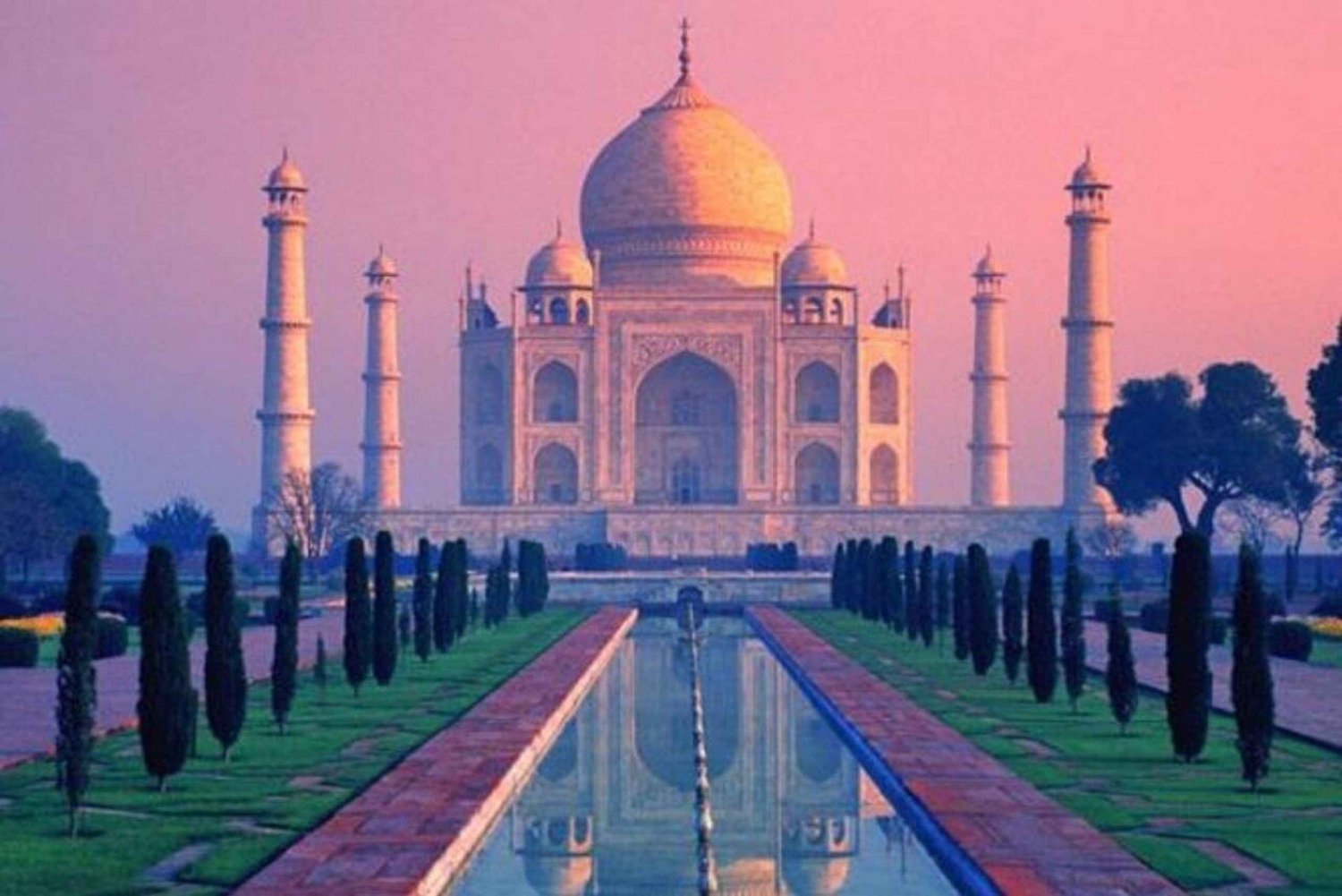 Agra: - Spring linjen over Taj Mahal privat tur