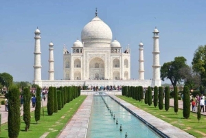 Agra: Inträdesbiljett till Taj Mahal för utlänningar och indier