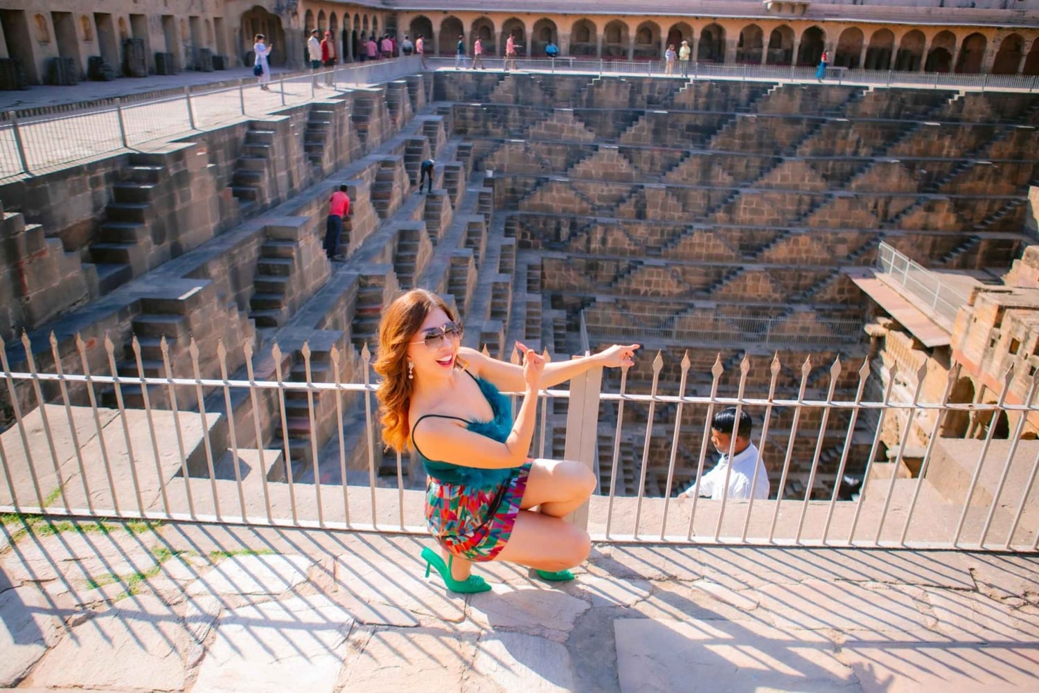 Agra: Transfer von Agra nach Jaipur über Fatehpur Sikri und Stepwell