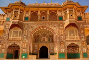 Agra: transferência para Jaipur via Chand Baori e Fatehpur Sikri