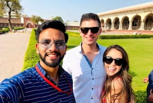 Z Delhi: Taj Mahal, Agra Fort Day Tour superszybkim pociągiem