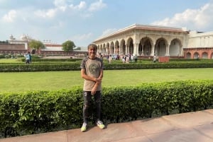 Fra Delhi: Taj Mahal, Agra Fort dagstur med superhurtigt tog