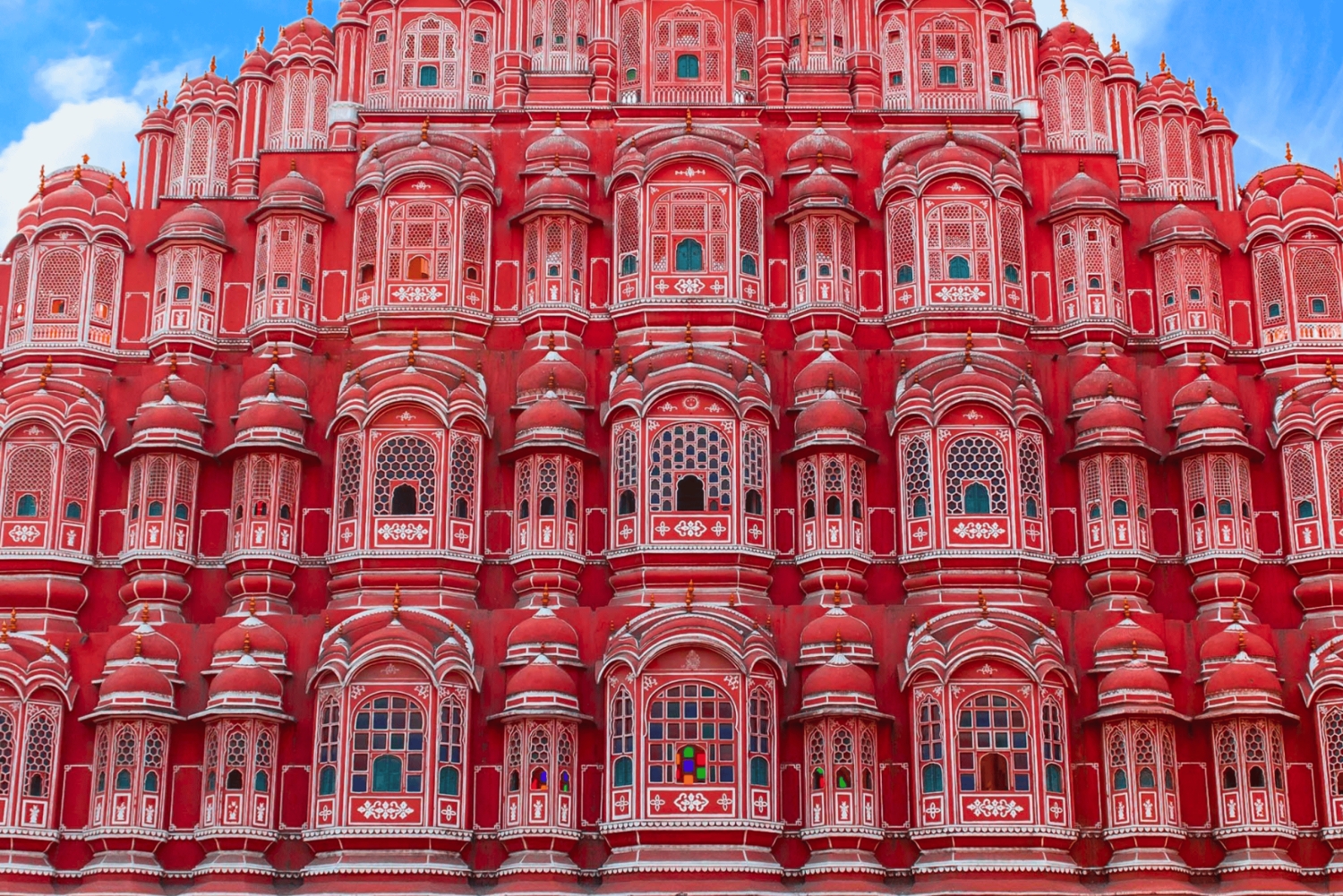 Passeio privado de meio dia por Jaipur: Forte de Amer, Jal Mahal e Poço Escalonado