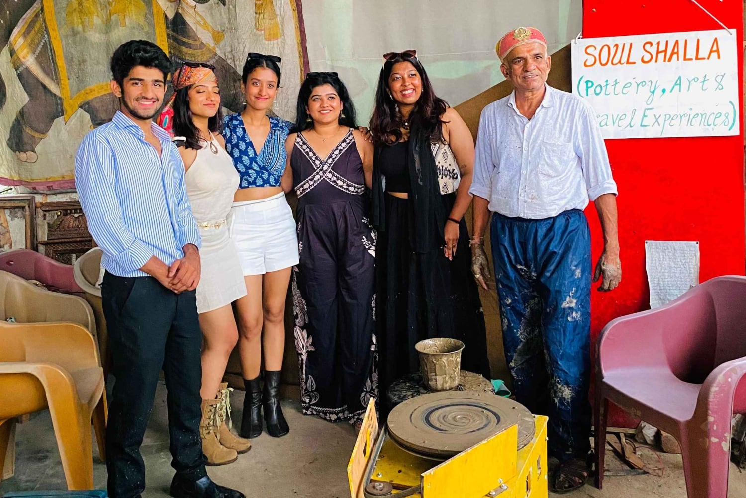 Autentyczne warsztaty garncarskie w Udaipur, Radżastan