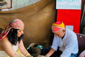 Autentyczne warsztaty garncarskie w Udaipur, Radżastan