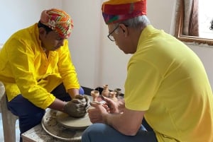 Autentyczne warsztaty garncarskie w Udaipur, Radżastan