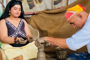 Autentyczne warsztaty garncarskie w Udaipur, Radżastan