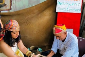 Autentyczne warsztaty garncarskie w Udaipur, Radżastan