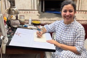 Bikaner: Botanical Miniature Painting Experience
