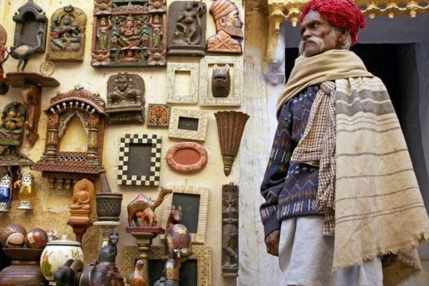 Marchés colorés de Jaisalmer (visite guidée de 3 heures)