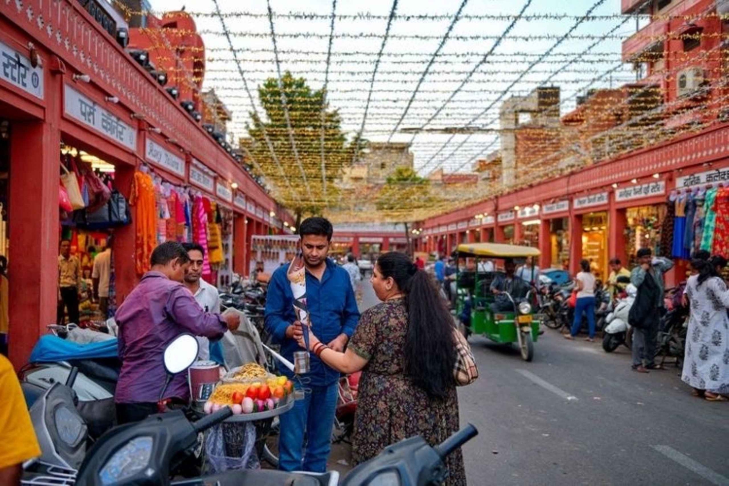 Visite culinaire et promenade à pied avec guide à Jaipur.