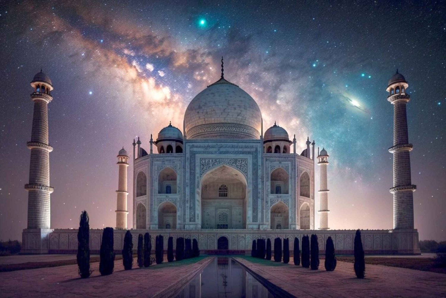 Päiväretki Agraan Jaipurista Taj Mahalin ja Punaisen linnoituksen kanssa