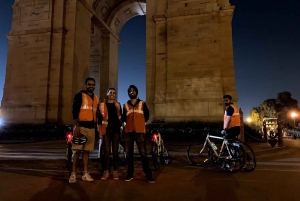 Delhi: 3-Hour Night Cycling Tour