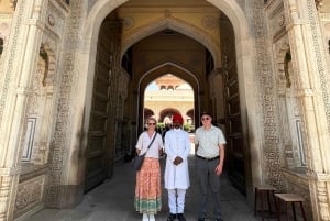 Delhi: 5-dniowa wycieczka po Złotym Trójkącie z przewodnikiem niemieckojęzycznym