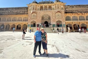 Delhi: 5-dniowa wycieczka po Złotym Trójkącie z przewodnikiem niemieckojęzycznym