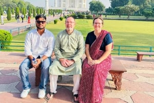 Delhi: 5-dniowa wycieczka po Złotym Trójkącie z przewodnikiem niemieckojęzycznym