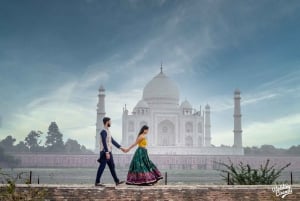 Agra Heritage & Spiritual Bike Tour med Royal Enfield