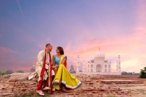 Agra Heritage & Spiritual Bike Tour med Royal Enfield