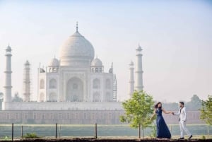 Agra Heritage & Spiritual Bike Tour med Royal Enfield