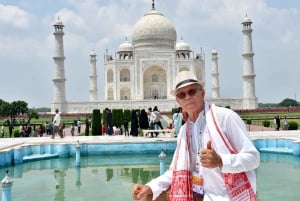 Agra Heritage & Spiritual Bike Tour med Royal Enfield
