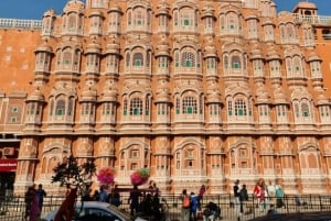 Delhi Agra Jaipur: Visita guiada de 4 días con traslados privados