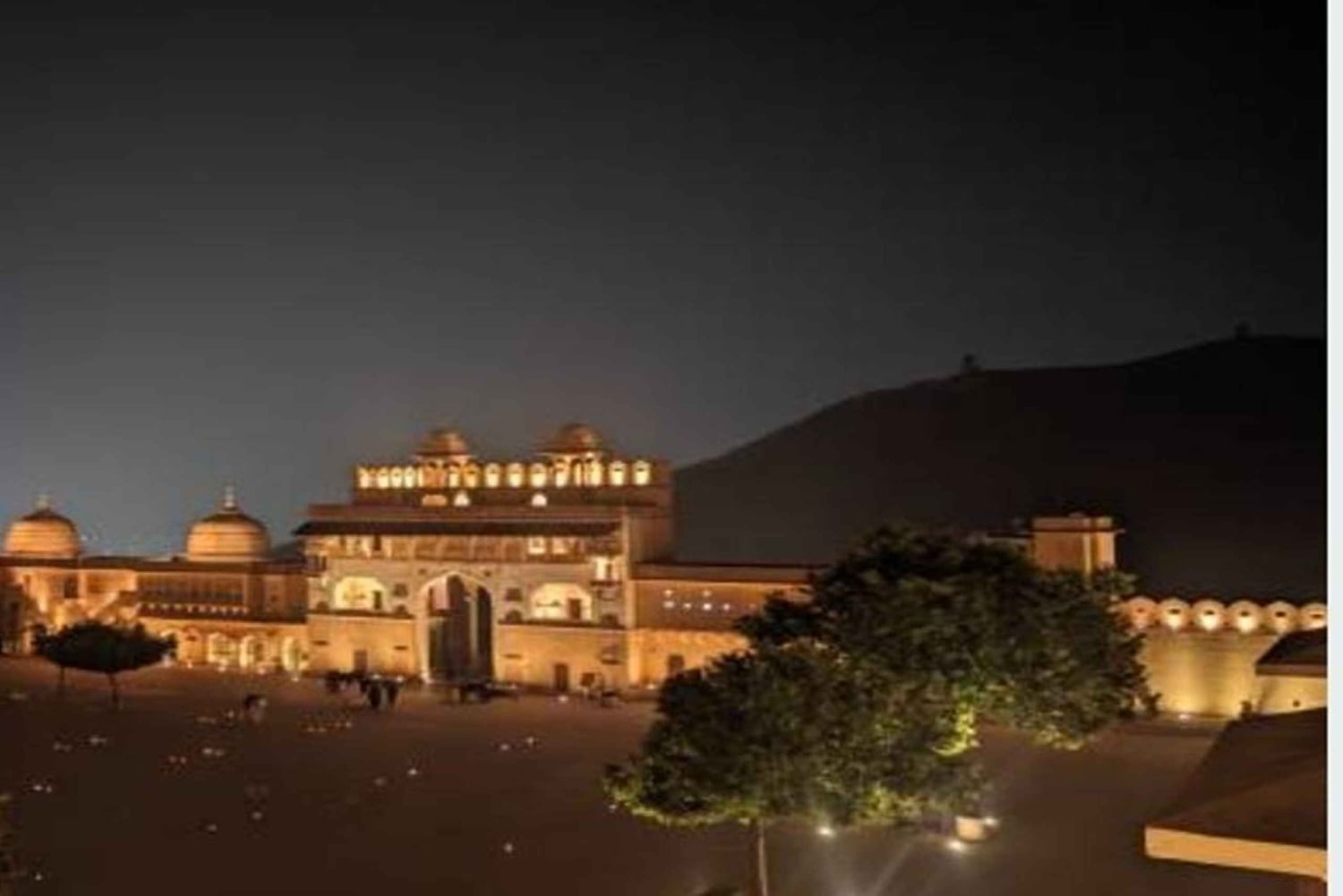 Delhi: Dagstur til Jaipur Amber Fort med transport til byens palads