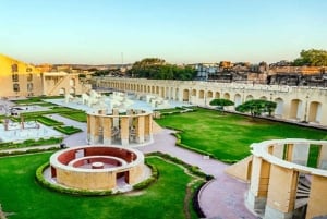 Delhi: Dagstur til Jaipur Amber Fort med transport til byens palads